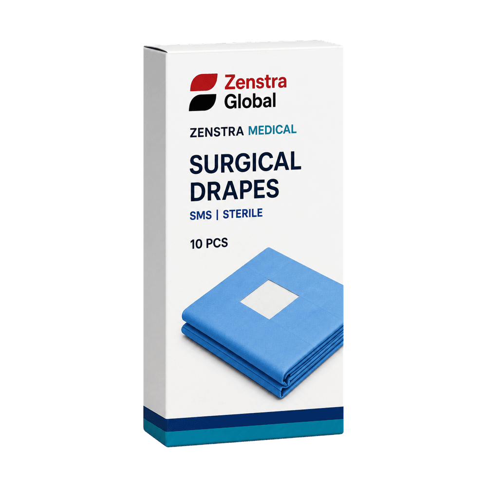 Zenstra Medical Surgical Drapes packaging